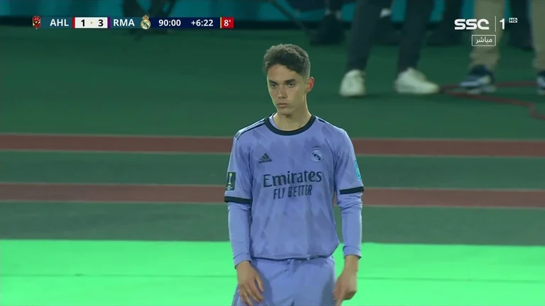 It was “nervoz” after it was placed in the field in the last minute for Real, the new footballer immediately scores