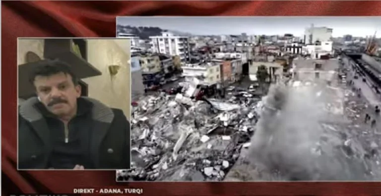 Albanian earthquake survivor: I was very worried about myself.