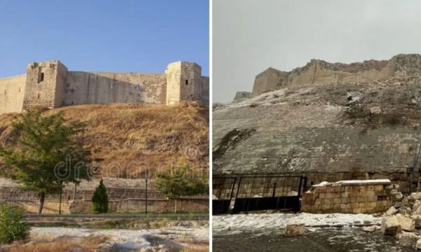 Powerful earthquake collapses 2,200-year-old castle in Turkey