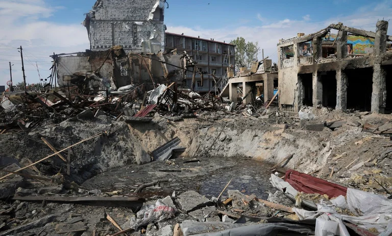 Half a million families in Odessa, Ukraine, remain without electricity