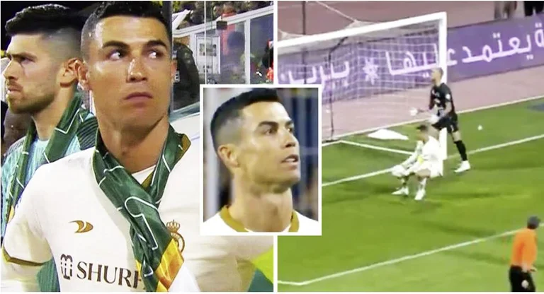 CR7 marks first goal for Al-Nasr