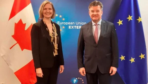 Lajcak berichtet auch Kanada über Kosovo-Serbien