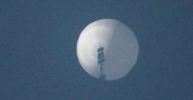 US Spuren vermutet chinesischer Überwachung Ballon
