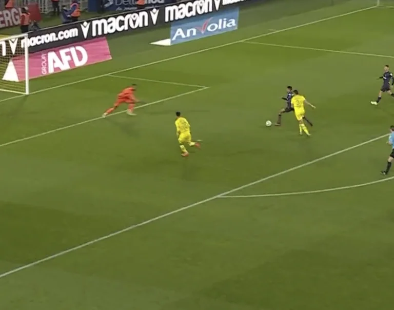 Who saw Ounashi's goal in the first match with Marseilles was on another level.