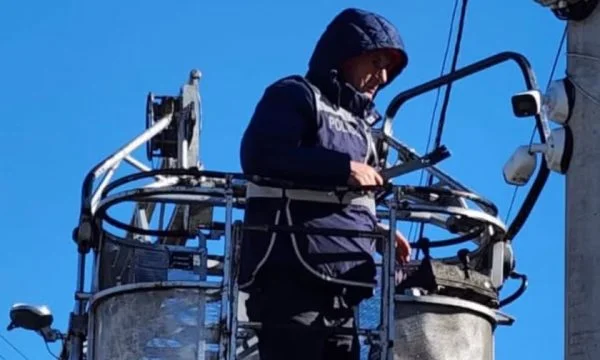 Hundreds of cameras were seized in Albania, placed by criminal groups