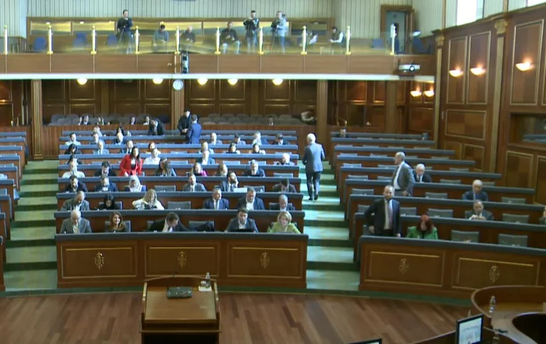 PDK leaves assembly hall because of the cofficient
