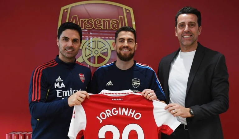 Arteta habla después de la transferencia de Jorginho: Estamos muy contentos con su firma.
