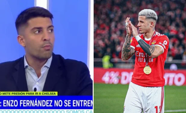 Journal that posts the National of Argentina: Enzo didn't train with Benfice, Chelsea is waiting.