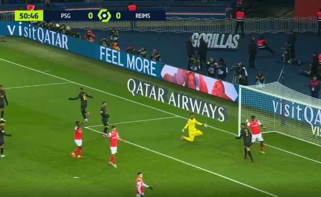 Very quiet in front of the gate, Neymar gives the advantage to P SG to Reims