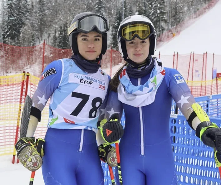 Freedom Deva clasifica 44лta y Angie Sefaj y 51лta en el gran slalom de Giulia23