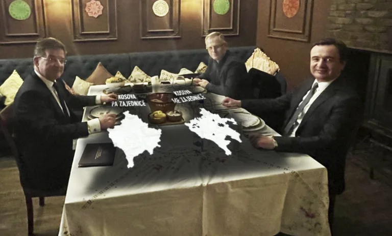 Dinner for Zajednica: Did Kurt order his words to eat?
