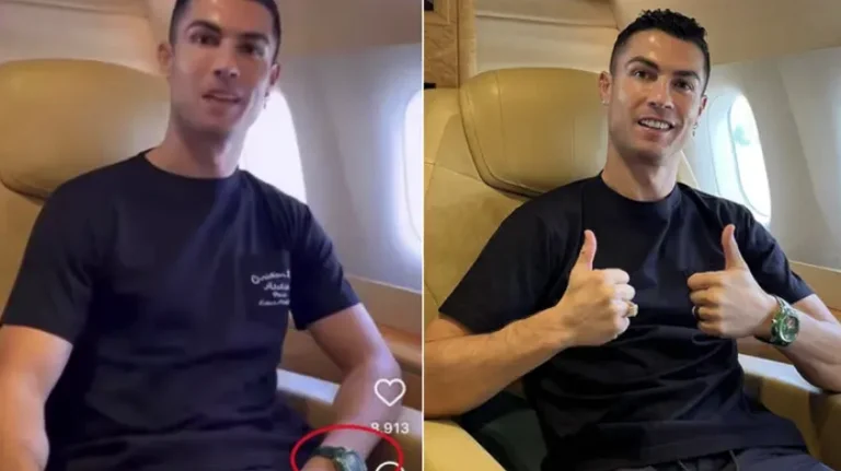 Especialmente el tiempo de Ronaldo costando 780 grandes, lo que lo vincula a Arabia Saudita