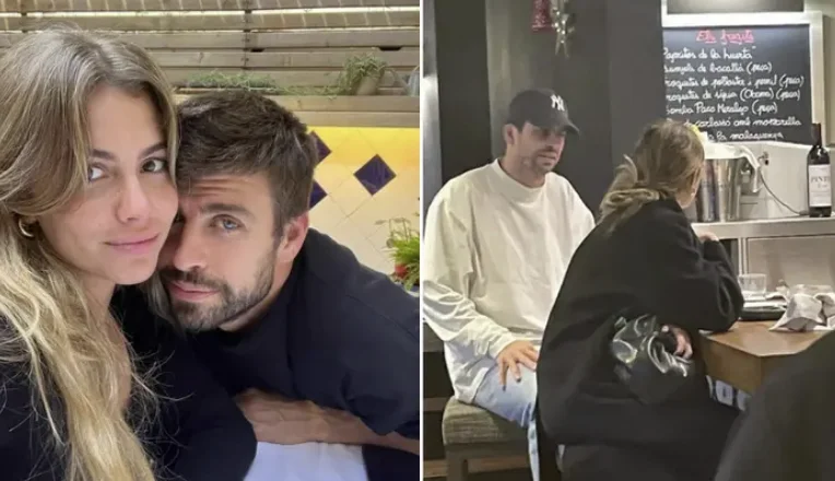 Gerard Pique nimmt Bilder mit ihrer neuen Freundin, sie ist 12 Jahre jünger als ihn