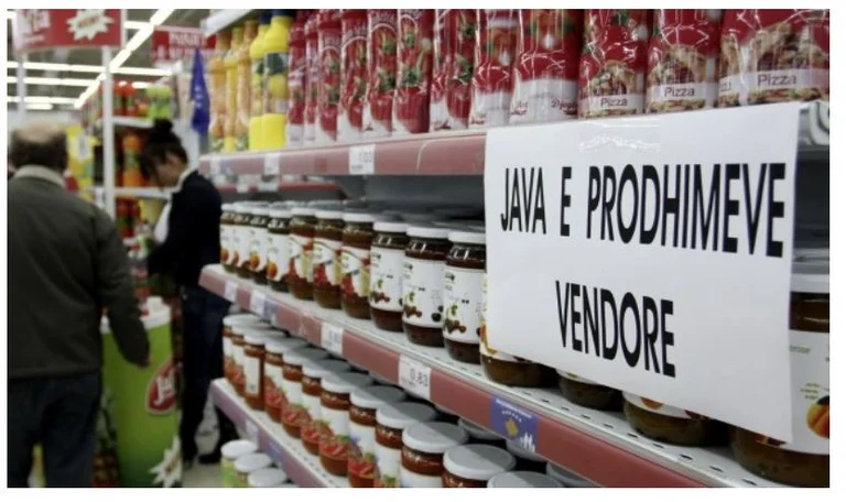 Kampagne gegen den Kauf serbischer Produkte gibt erste Effekte