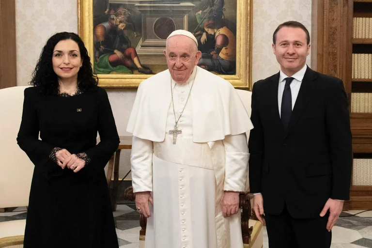 Osman meets with Pope Francescu, also the First Lord