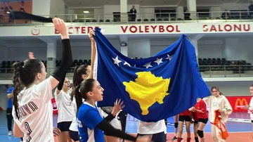 Fünfter Platz in der europäischen Eoleyball-Wirtschaft gehört zu Mädchen aus Kosovo