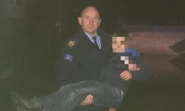Vërshimet në Podujevë, Policia u del në ndihmë qytetarëve
