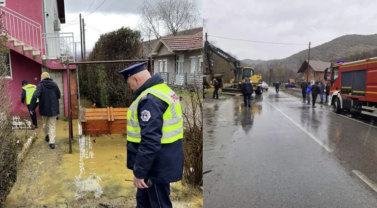 Vërshimet në disa zona të Kosovës, Policia në terren që t’u dal në ndihmë qytetarëve