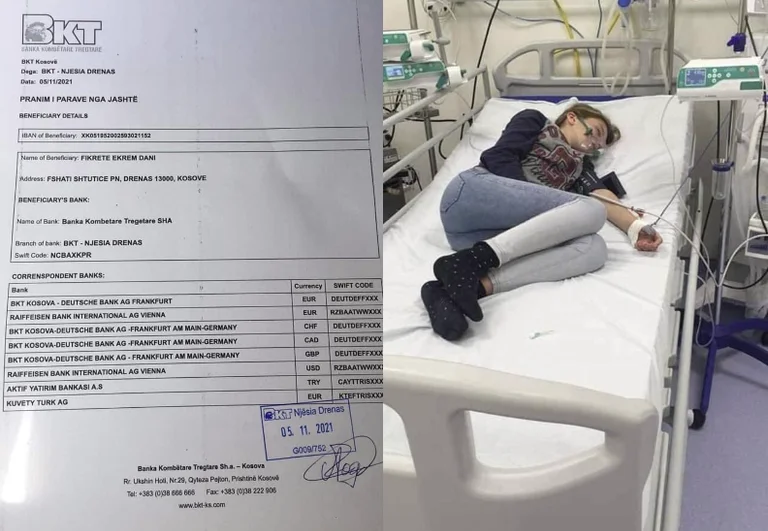Kërkohet ndihmë për shërimin e 22 vjeçares, vuan nga një sëmundje e rëndë