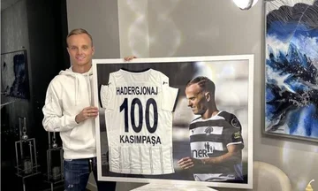 Florent Hadergj Straße macht 100 Casimpas Präsentationen