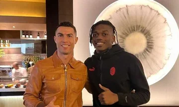 Ronaldo besucht auch Mailand, trifft Rafael Leao in Arabien