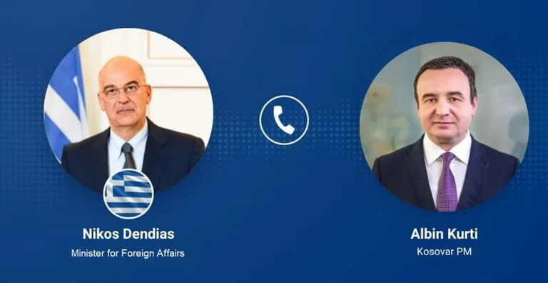 Ministri grek thërret Kurtin: Folëm për krizën në veri dhe dialogun