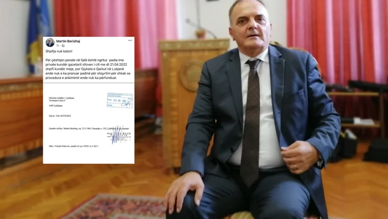 E dorëzoi më 3 janar, a është kjo padi e re e Martin Berishajt ndaj gazetarit slloven?