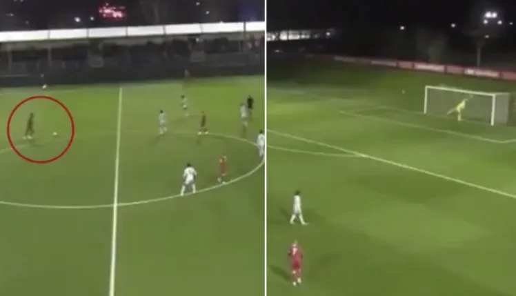 The gout not often marked Liverpool's new Protector drove fans mad with this stroke of over 50 meters