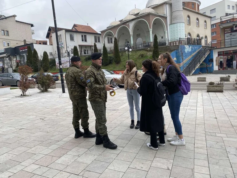 KSF members from the field invite youth to join the army