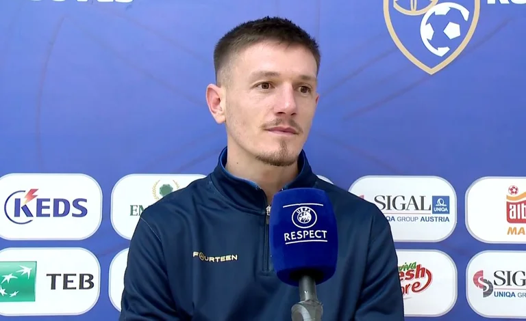 He moved to Cluj, those are Ermal Krasniqi's first words
