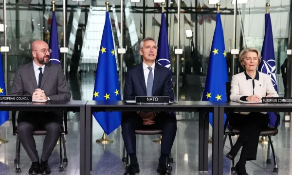 Michel à la conférence OTAN-UE: Processus d'accélération avec les Balkans occidentaux