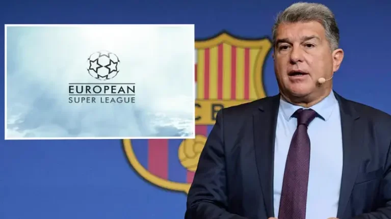 Le chef de Barcelone revendique la Superleague européenne débutera en 2025, sans les équipes anglaises