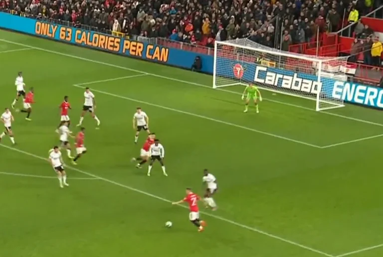 E' stato pazzesco, Antony ha segnato il pieno gol magico per Man United