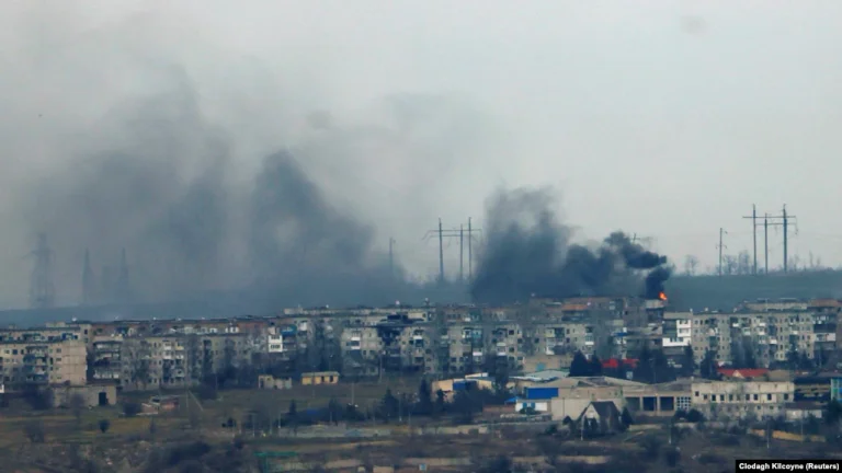 Hard Fights in Soledar, Ukraine