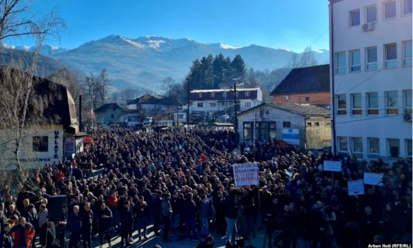 Endet ohne Protesteinfall in Shterpca