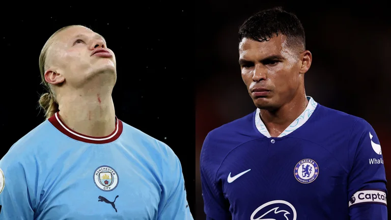 Official formations: Manchester City é Chelsea