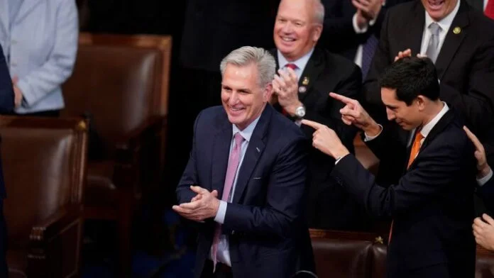 Kevin McCorthy es elegido presidente del Congreso Americano