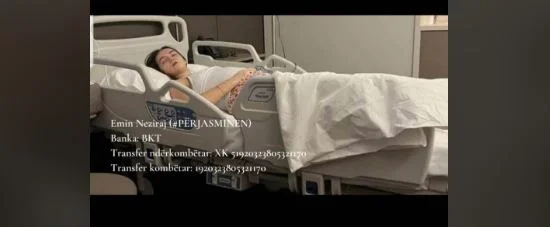 Jasemina Neziraj aspetta il tuo aiuto, soffre di una grave malattia