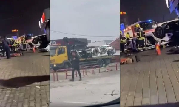Neue Details vom tödlichen Unfall in Caglavica: Im kritischen Moment wurde das Auto angeblich mit einer Geschwindigkeit von 285 km/h bewegt.