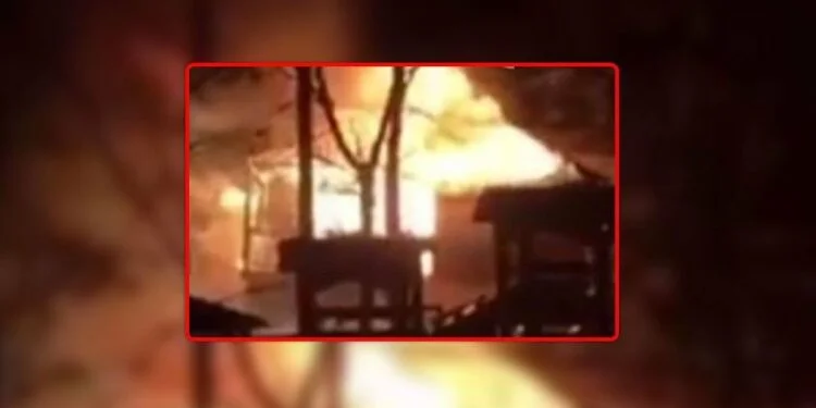 Burn an apartment in Boga