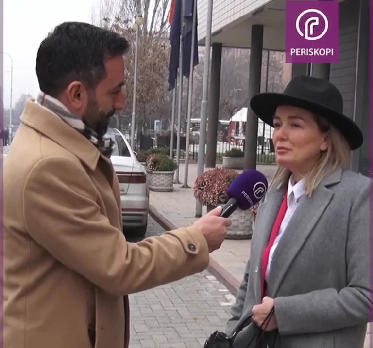 Nice scene: See this video of MP Dimal Basha and his colleague Adriana Matoshi