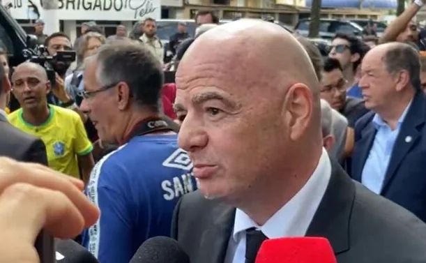 Interesting proposal from FIFA leader: Any place in this stadium called “Pele”