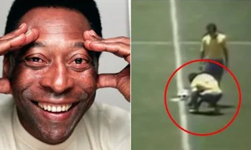 Als Pele $140.000 bezahlt wurde, um seine Schuhe während eines Weltspiels zu binden