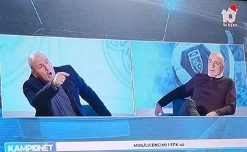 Statovci und Zeka physisch kollidieren nach der Show auf Channel 10