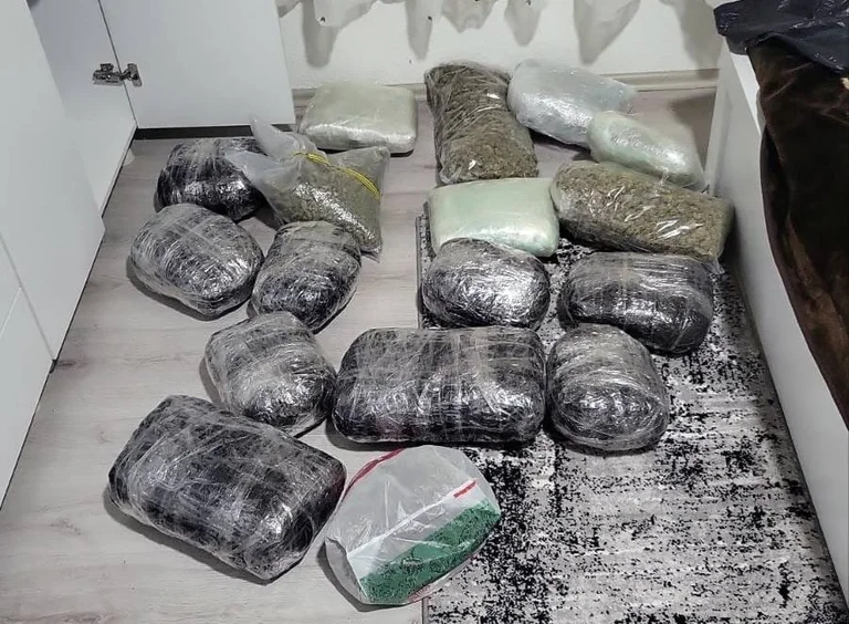 About 20kg of marijuana seized and a suspect arrested