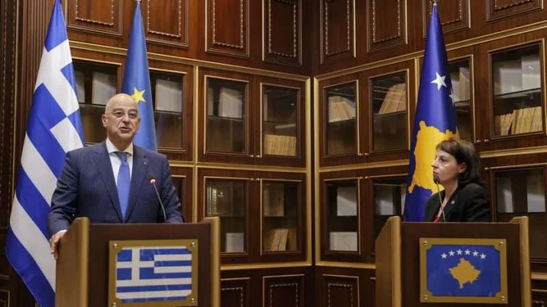 Greek Minister for Official Visit to Kosovo