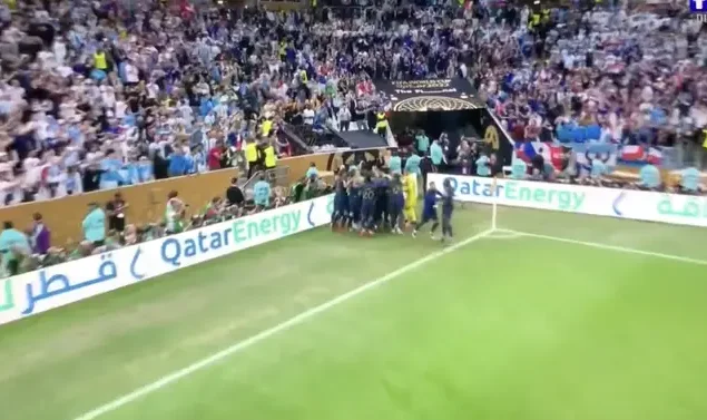 Panic motions at France's third goal, why Hernandez did not let Kolo Muani celebrate the goal of Mbarpe