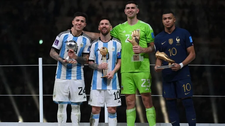 Was wurde nach dem Argentinien-Französischen Finale in der Qatar World gesetzt