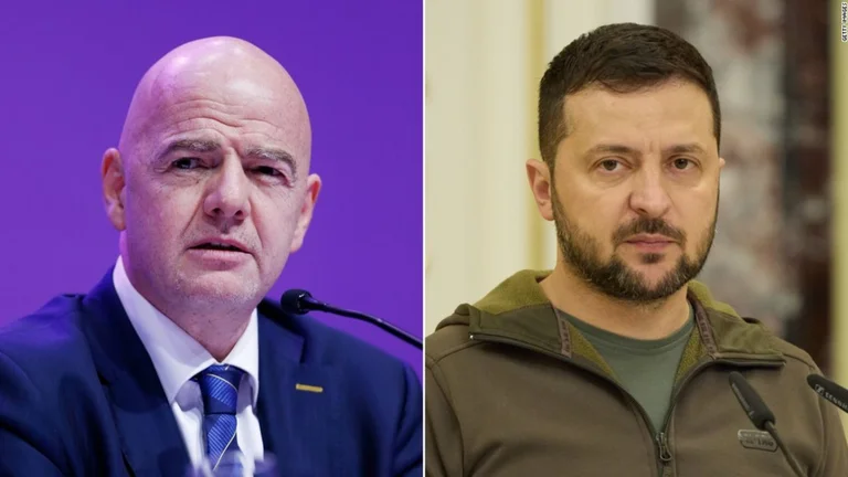 FIFA lehnt Zelenskys Aufforderung ab, auf der WM Rede zu geben