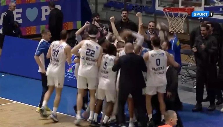 Amid many tensions in tribuna, Pristina defeats Trepca and wins Kosovo's Supercup